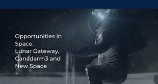 Opportunities in Space: Lunar Gateway, Canadarm3 and New Space webinar. Credit: Space Place Canada.