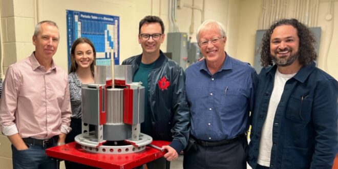 Canadian Nuclear Laboratories and Canadian Space Mining Corporation (CSMC) and team members. Credit: Canadian Space Mining Corporation.