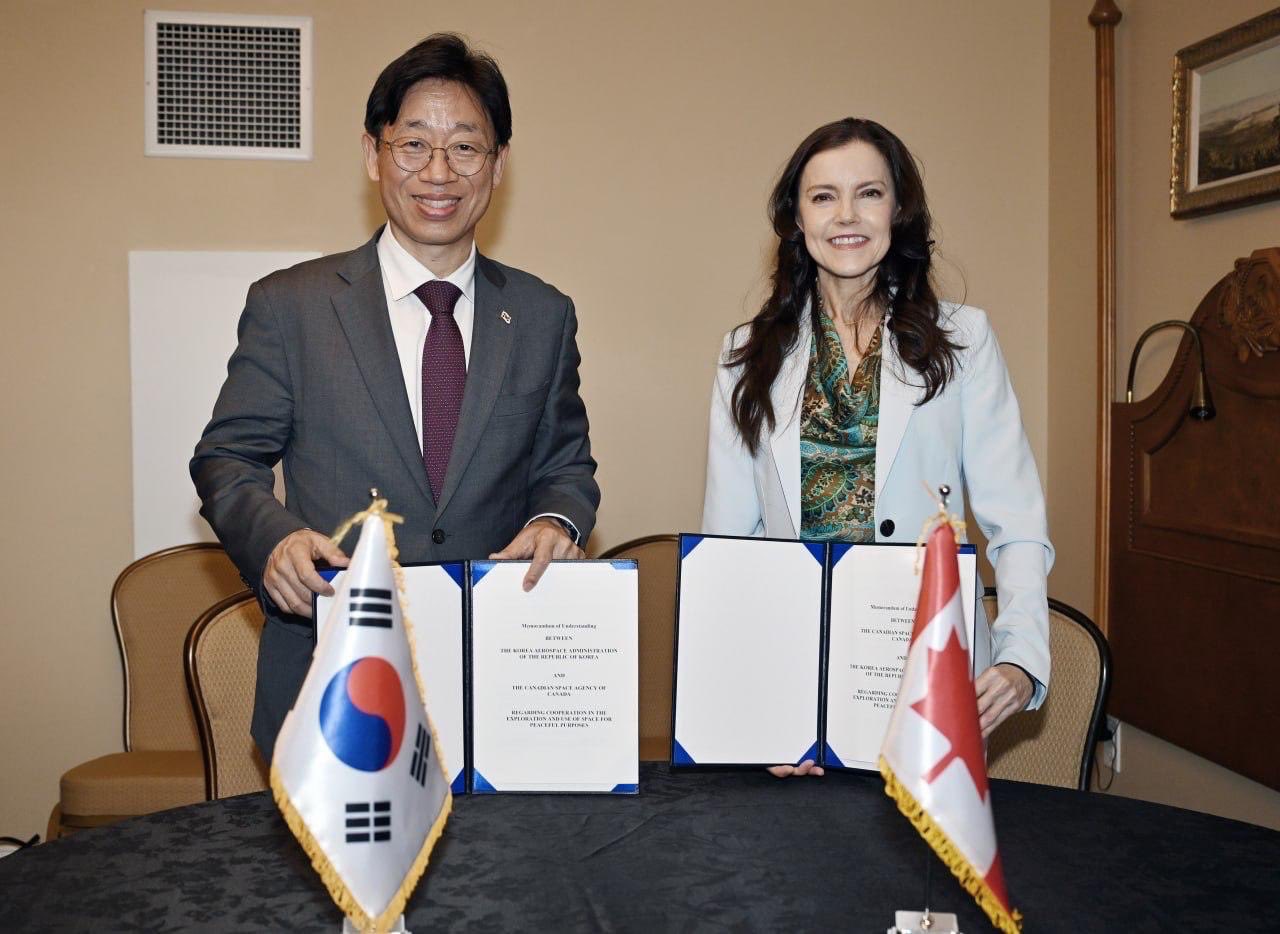 Canada, South Korea deepen ties with space cooperation agreement